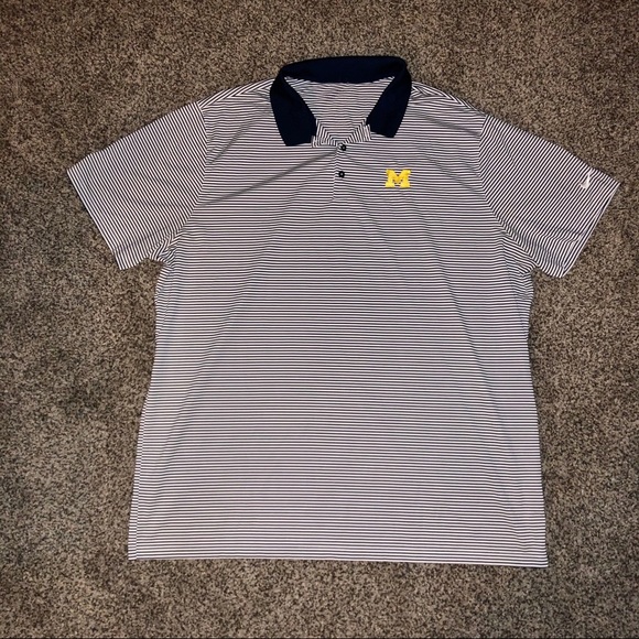 Michigan Nike Golf Polo 